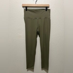 ECHT Butt Scrunch Leggings Olive Green | XL Glute Lift Gym Athleisure